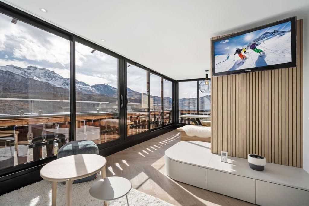 App D'Exception 8Pers, 66 M2, Plein Sud, Confort, Sauna, Au Calme, Renovation 2024 Val Thorens Exterior foto